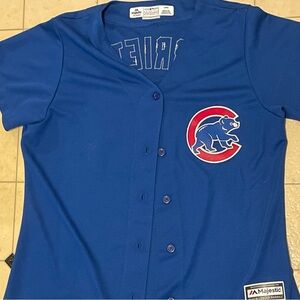 Chicago cubs base ball jersey Kids L